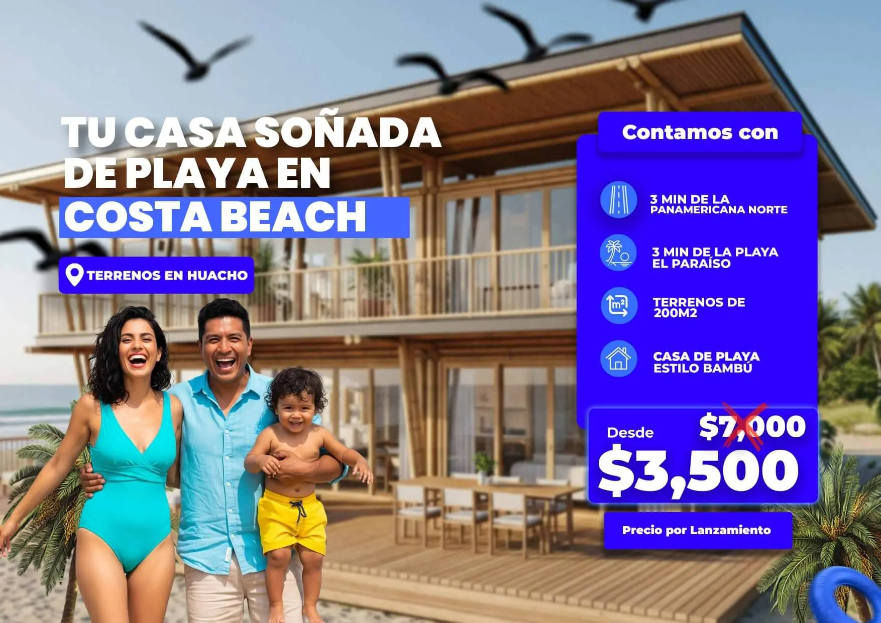 Costa Beach - Vista al mar