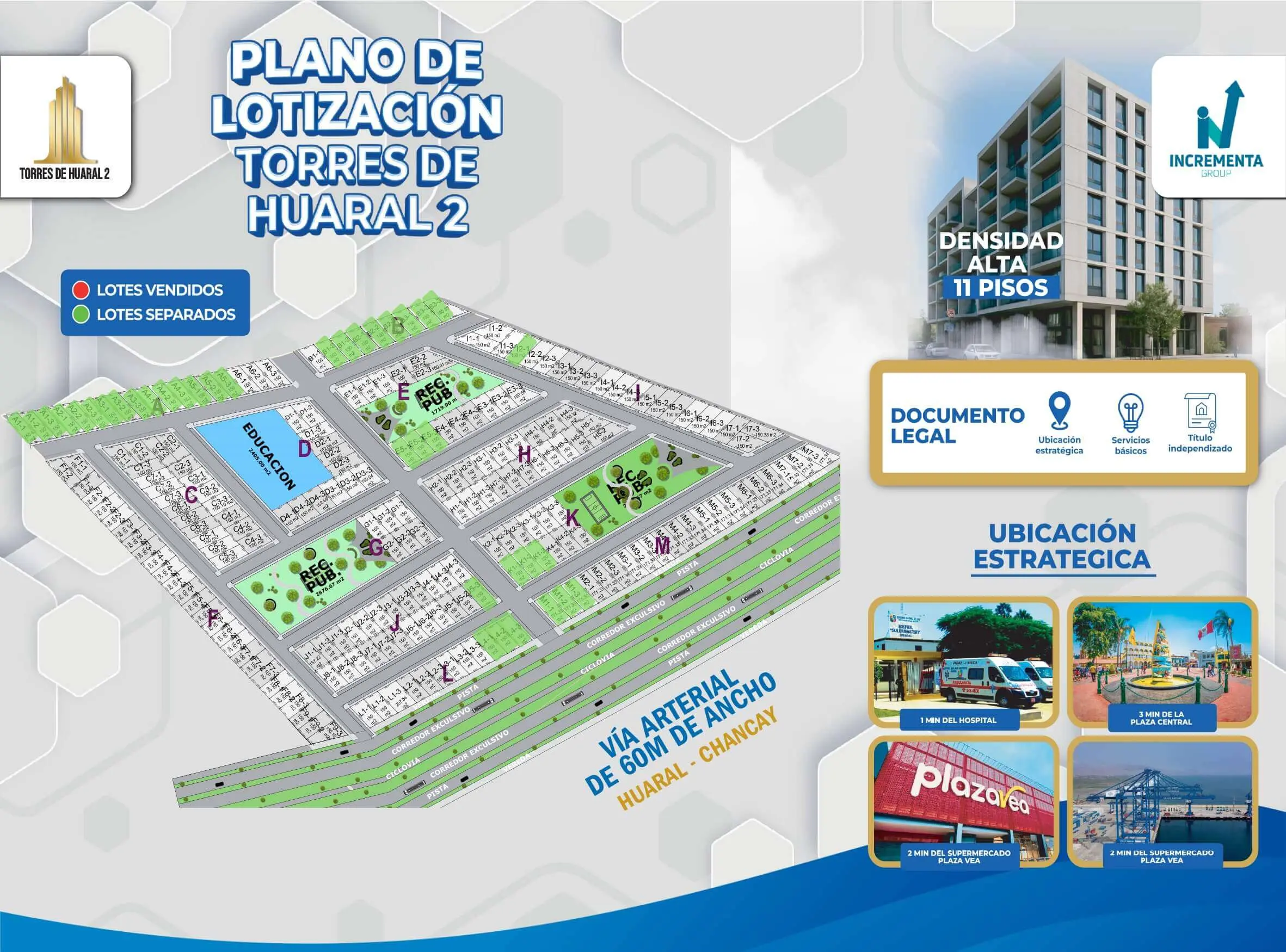 Los torres HURAL - Lotes disponibles